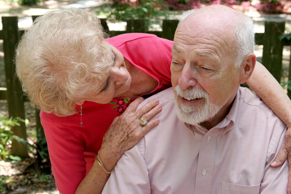 senior couple combatting aging